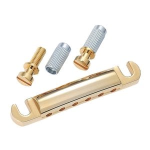 Allparts Allparts - Gotoh Stop Tailpiece with Studs - Gold