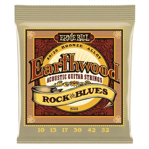 Ernie Ball Ernie Ball - Earthwood  Rock/Blues - 80/20 Bronze - 10-52