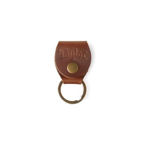Taylor Guitars Taylor - Key Ring w/Pick Holder - Brown Taylor Guitars Taylor - Key Ring w/Pick Holder - Brown