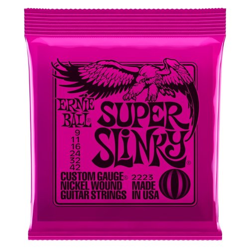 Ernie Ball Ernie Ball -  Super Slinky Nickel Wound  - 9-42