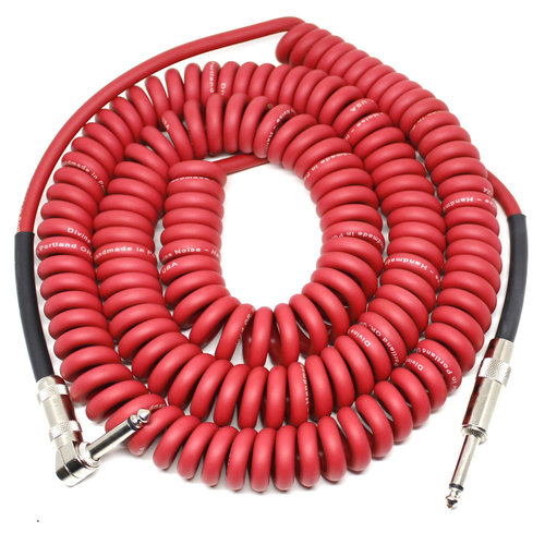 Divine Noise Divine Noise - Cable - 30ft - Curly - ST-RA - Red