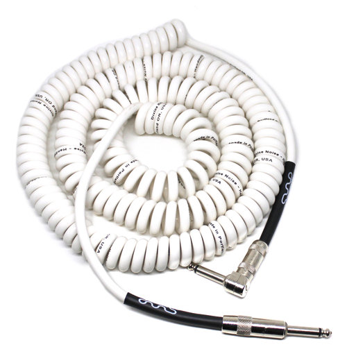Divine Noise Divine Noise - Cable - 30ft - Curly - ST-RA - White
