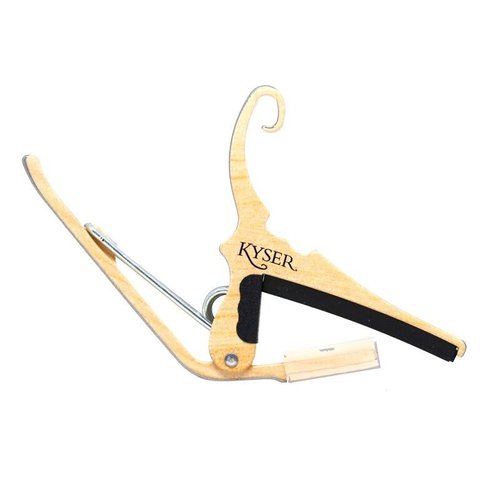 Kyser Kyser - Capo for 6 String Guitar - Quick Change - Maple