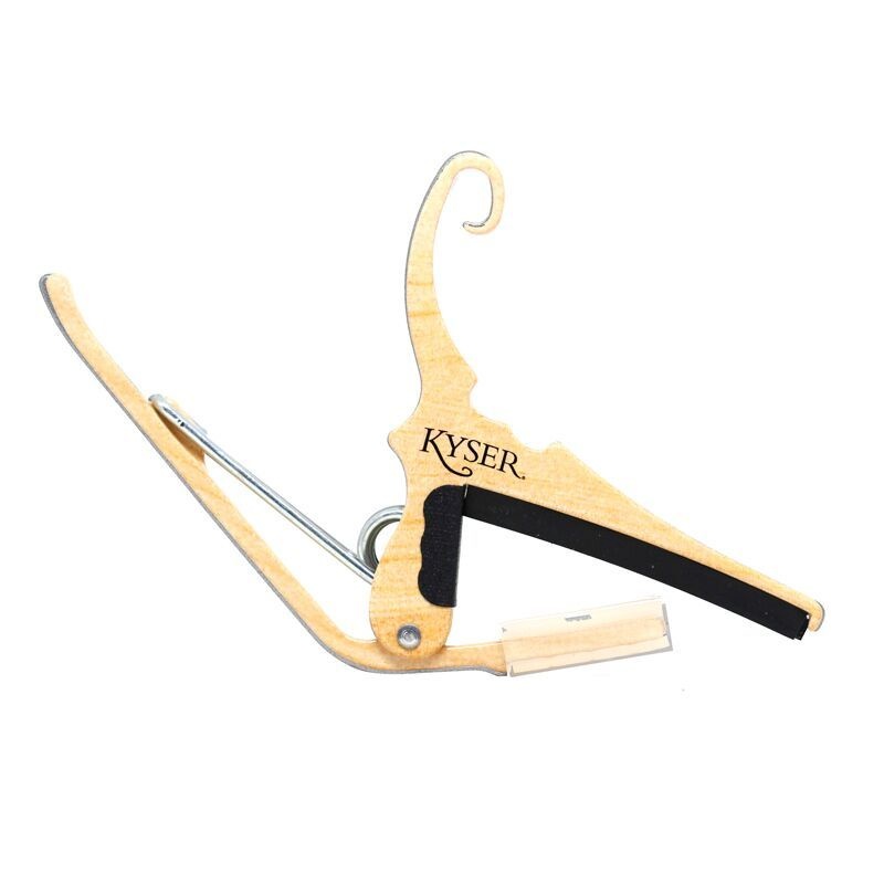 Kyser Kyser Capo for 6 String Guitar Quick Change Maple Retro Tone Guitars