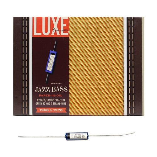 Luxe Capacitors Luxe Capacitors - Jazz Bass Paper in Oil - '68 - '70 Luxe Capacitors Luxe Capacitors - Jazz Bass Paper in Oil - '68 - '70