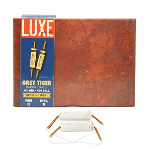 Luxe Capacitors Luxe Capacitors - Grey Tiger Paper in Oil - '53 - '54