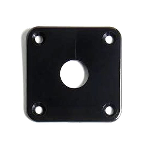Allparts Allparts - Jackplate for Les Paul - Metal - Black