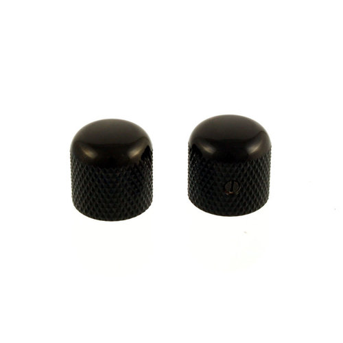 Allparts Allparts - Metal Knobs Gotoh - Set of 2 - Black Allparts Allparts - Metal Knobs Gotoh - Set of 2 - Black
