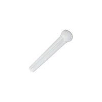 Allparts - Acoustic Bridge Pin -Plastic No Dot -  White