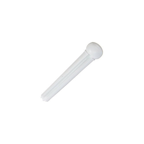 Allparts Allparts - Acoustic Bridge Pin -Plastic No Dot -  White