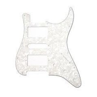 Allparts -  Pickguard for Stratocaster - HSH - White Pearloid