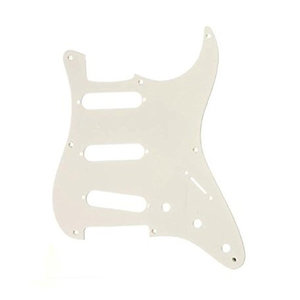 Allparts Allparts - Pickguard for Stratocaster - SSS - Parchment