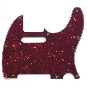 Allparts Allparts - Pickguard for Telecaster - Red Tortoise