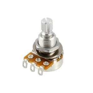 Allparts Allparts - 250k Alpha - Silver Shaft - Mini Audio Pot - SINGLE