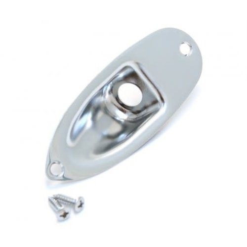 Allparts Allparts - Jackplate for Stratocaster - Chrome