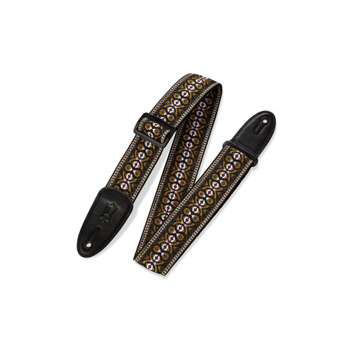 Levy's Leathers Levy's - 2"  '60s Hootenanny Jacquard Weave Guitar Strap - M8HT-20