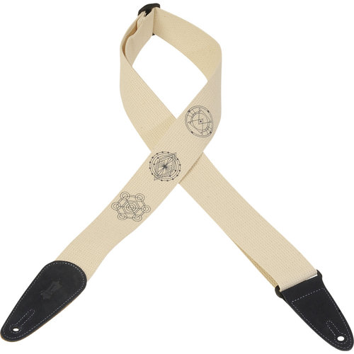 Levy's Leathers Levy's - 2" Cotton Guitar Strap - MC8IGN-001 Levy's Leathers Levy's - 2" Cotton Guitar Strap - MC8IGN-001