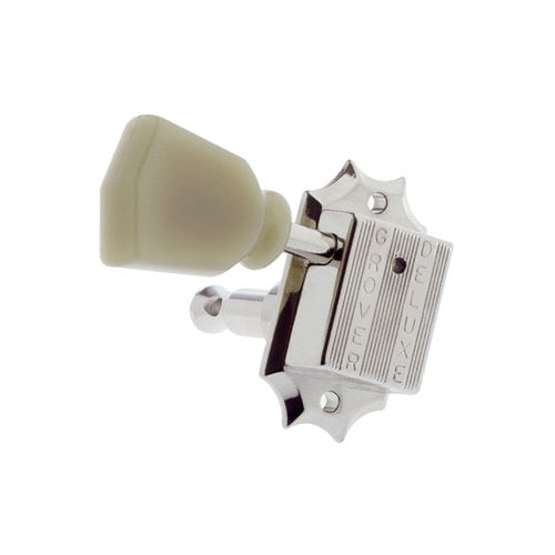 Allparts Allparts - Tuning Keys - Grover 3x3 Vintage Style - Nickel