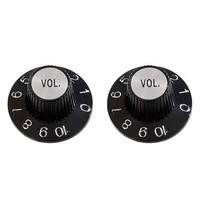 Allparts - Witch Hat Volume Knobs Black