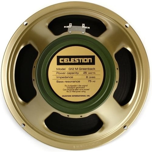 Celestion Celestion - Speaker 12", G12M-8 - Greenback, 25 watts - 8ohm