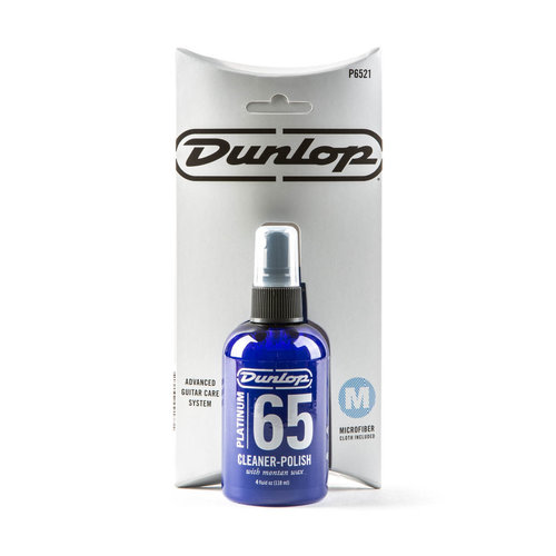Dunlop Dunlop - Platinum - 65 Cleaner Polish with Microfiber Cloth Dunlop Dunlop - Platinum - 65 Cleaner Polish with Microfiber Cloth