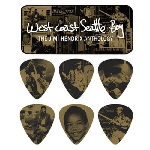 Dunlop Dunlop - Jimi Hendrix West Coast Seattle Boy - Pick Tin Dunlop Dunlop - Jimi Hendrix West Coast Seattle Boy - Pick Tin