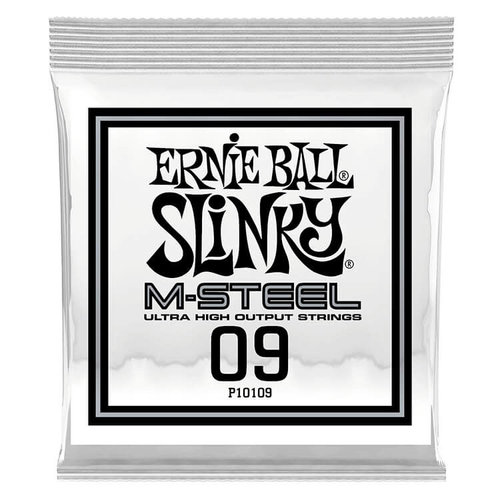 Ernie Ball Ernie Ball - M-Steel Plain Electric Guitars - Single String - .9 Ernie Ball Ernie Ball - M-Steel Plain Electric Guitars - Single String - .9