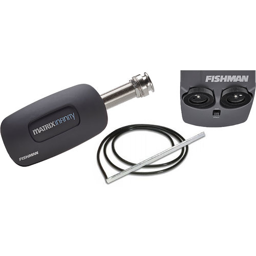 Fishman Transducers Fishman - Matrix Infinity VT - Wide Format - Pickup & Preamp System Fishman Transducers Fishman - Matrix Infinity VT - Wide Format - Pickup & Preamp System