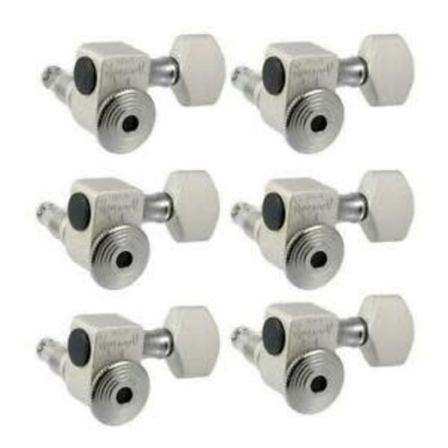 Allparts Allparts - Tuning Keys - Sperzel Locking Tuners - 6-in-line - Satin