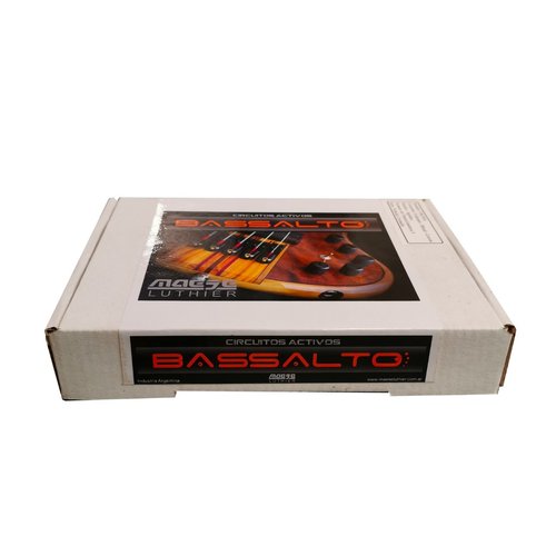 BassAlto - Active Bass Preamp - Volume - Push/Pull - Active/Pasive - Blend - Bass - Mids - Treble w/Passive Tone - 5 Pot - Standard Jack