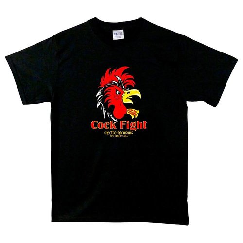 Electro Harmonix Electro Harmonix - T-Shirt - Cockfight - Black Electro Harmonix Electro Harmonix - T-Shirt - Cockfight - Black