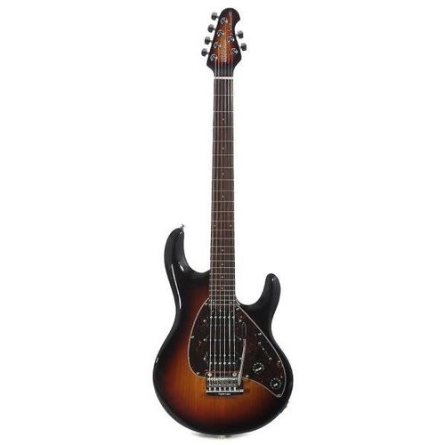 Ernie Ball Music Man Ernie Ball - Music Man Silhouette - Sunburst HSH Tortoise Pickguard- Rosewood Neck- w/ Hard Shell Case Ernie Ball Music Man Ernie Ball - Music Man Silhouette - Sunburst HSH Tortoise Pickguard- Rosewood Neck- w/ Hard Shell Case