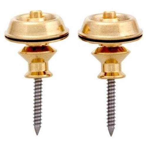 Allparts Allparts - Strap Locks - Dunlop - Gold