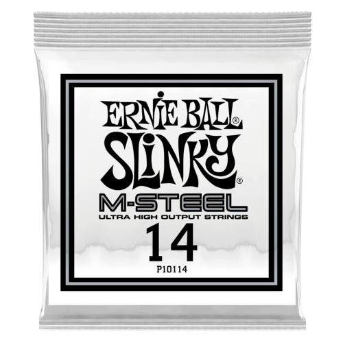 Ernie Ball Ernie Ball - M-Steel Plain Electric Guitars - Single String- .14