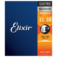 Elixir - Electric 7 String Nanoweb - Medium Strings  - 11-59