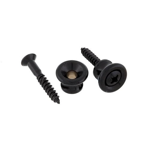 Allparts Allparts - Strap Buttons - Gibson Style - Set of 2 - Black Allparts Allparts - Strap Buttons - Gibson Style - Set of 2 - Black
