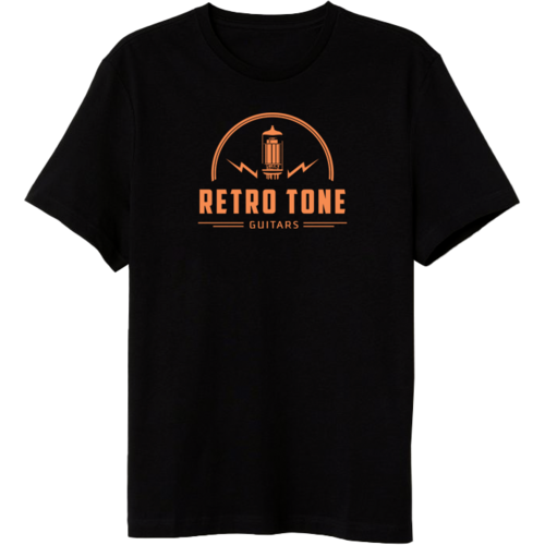 Retro Tone Guitars - T-Shirt - Official Logo - Rifa 2019 - Retro Tone Guitars - T-Shirt - Official Logo - Rifa 2019 -