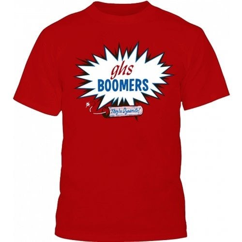 GHS - GHS Classic Boomers T-Shirt - Red - S