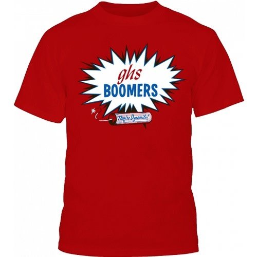 GHS - GHS Classic Boomers T-Shirt - Red - XL