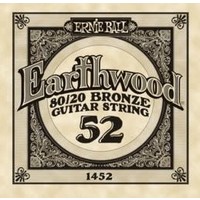 Ernie Ball -  Earthwood 80/20 Bronze -  Single String - .52