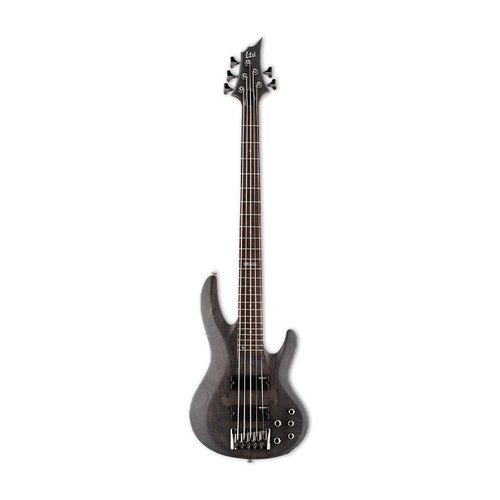 LTD - ESP Guitars LTD - B-205 - Spalted Maple - 5 String - Bass Guitar - Black Satin See Thru LTD - ESP Guitars LTD - B-205 - Spalted Maple - 5 String - Bass Guitar - Black Satin See Thru