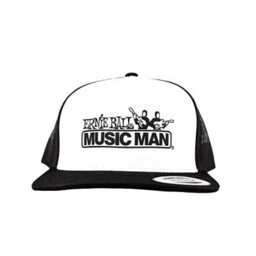 Ernie Ball Ernie Ball - Musicman Logo Hat - Black with White Logo Ernie Ball Ernie Ball - Musicman Logo Hat - Black with White Logo