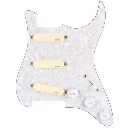 EMG EMG - David Gilmour DG20 - Pre-Wired Pickguard/Pickup SET - Ivory EMG EMG - David Gilmour DG20 - Pre-Wired Pickguard/Pickup SET - Ivory
