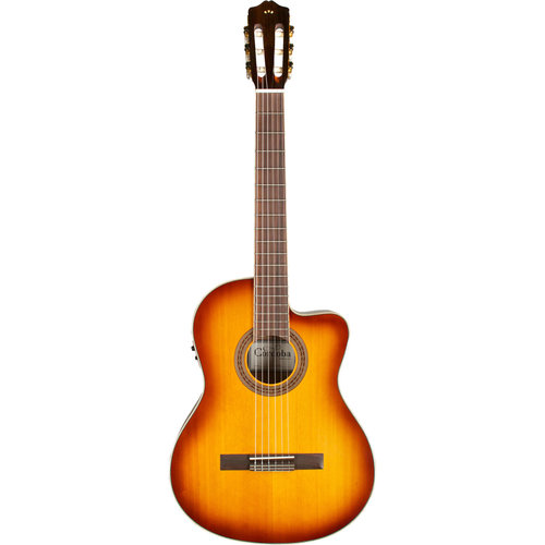 Cordoba Guitars Cordoba - C5-CE - Electro Acoustic Guitar - Nylon String - Classical Guitar - Sunburst