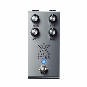 Jackson Audio - Belle Starr Overdrive Pedal - Stainless Steel