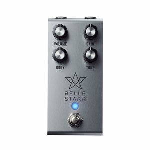 Jackson Audio Jackson Audio - Belle Starr Overdrive Pedal - Stainless Steel