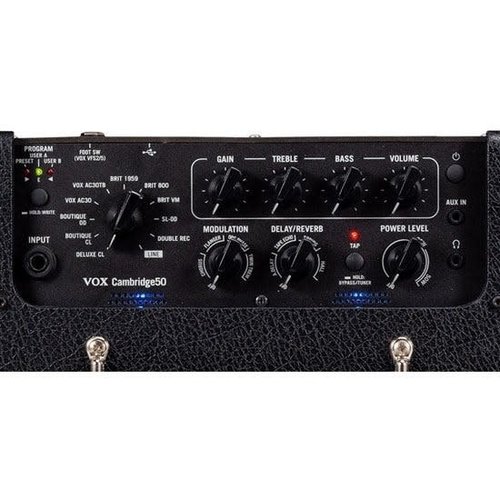 Vox Vox - Cambridge 50 - 1x12" - 50-watt Modeling Combo Amp - w/ Nutube