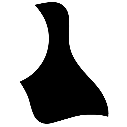 Taylor Guitars Taylor - Right Hand Pickguard for GA/GS - 5.5" - Black