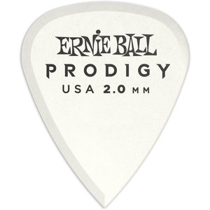Ernie Ball Ernie Ball - 6 Pack Prodigy Picks - White Standard - 2mm Ernie Ball Ernie Ball - 6 Pack Prodigy Picks - White Standard - 2mm