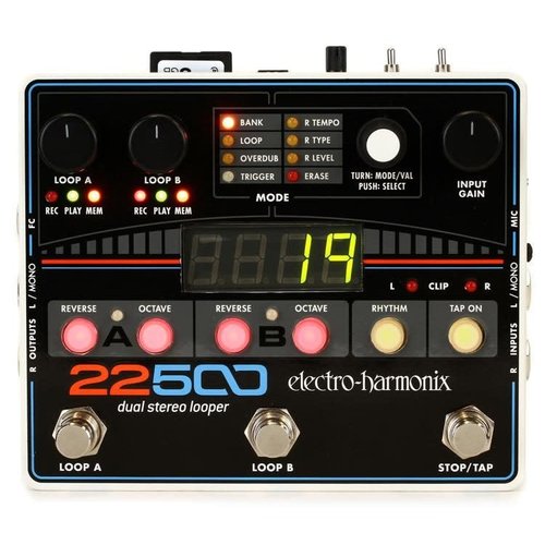 Electro Harmonix Electro Harmonix - 22500 - Dual Stereo Looper Pedal